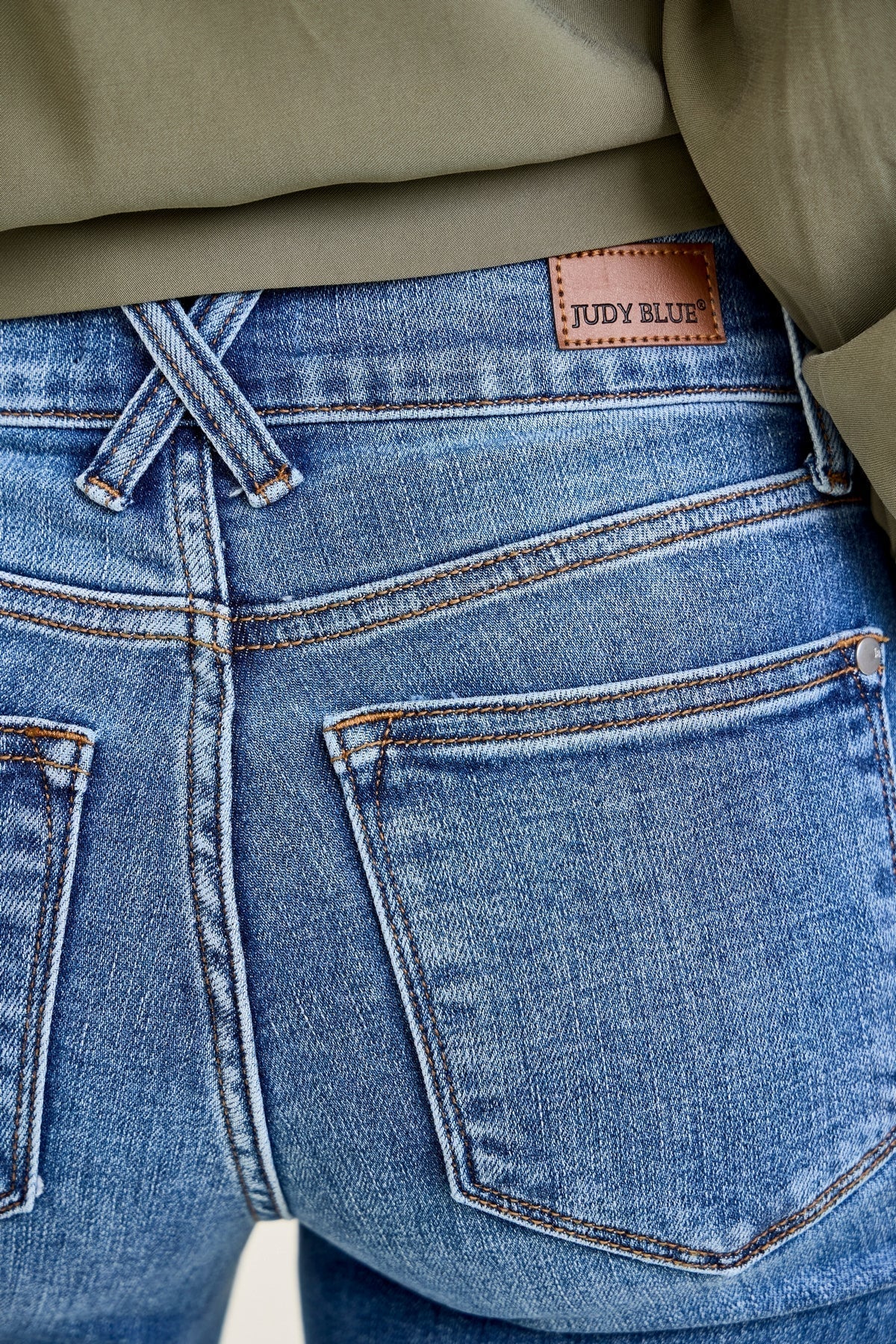 Women's High Waist Straight Leg Jeans