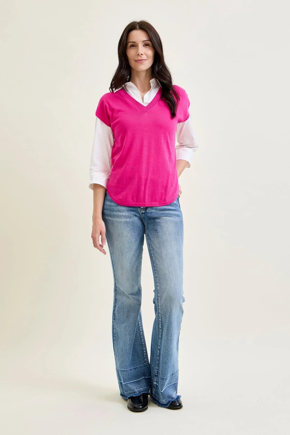 Women's High Waist Flared Jeans