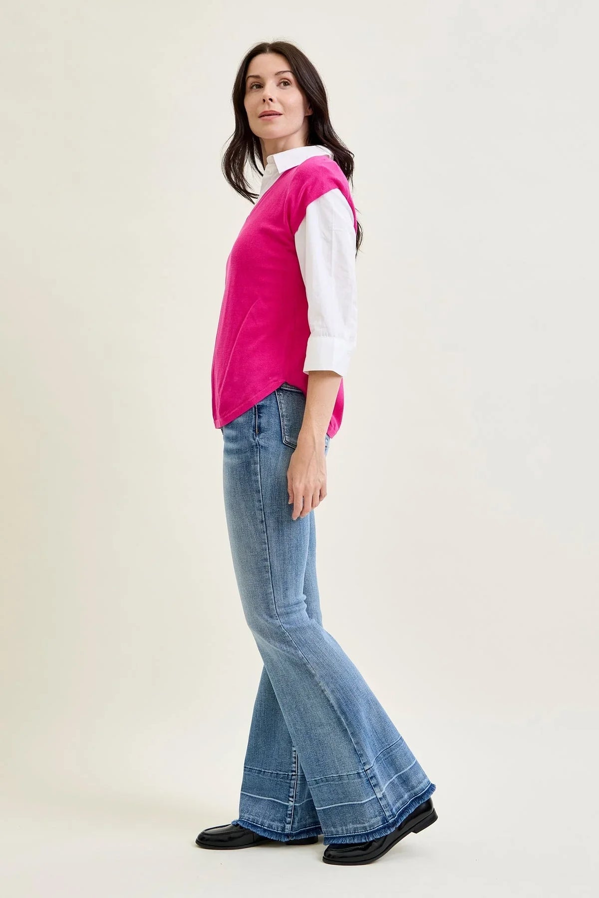 Women's High Waist Flared Jeans