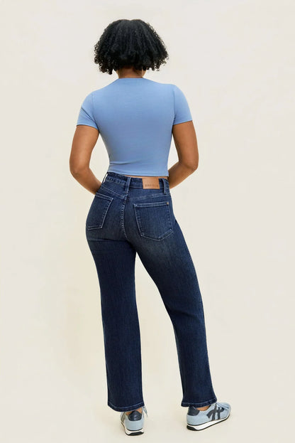 Women's High Waist Wide Leg Jeans