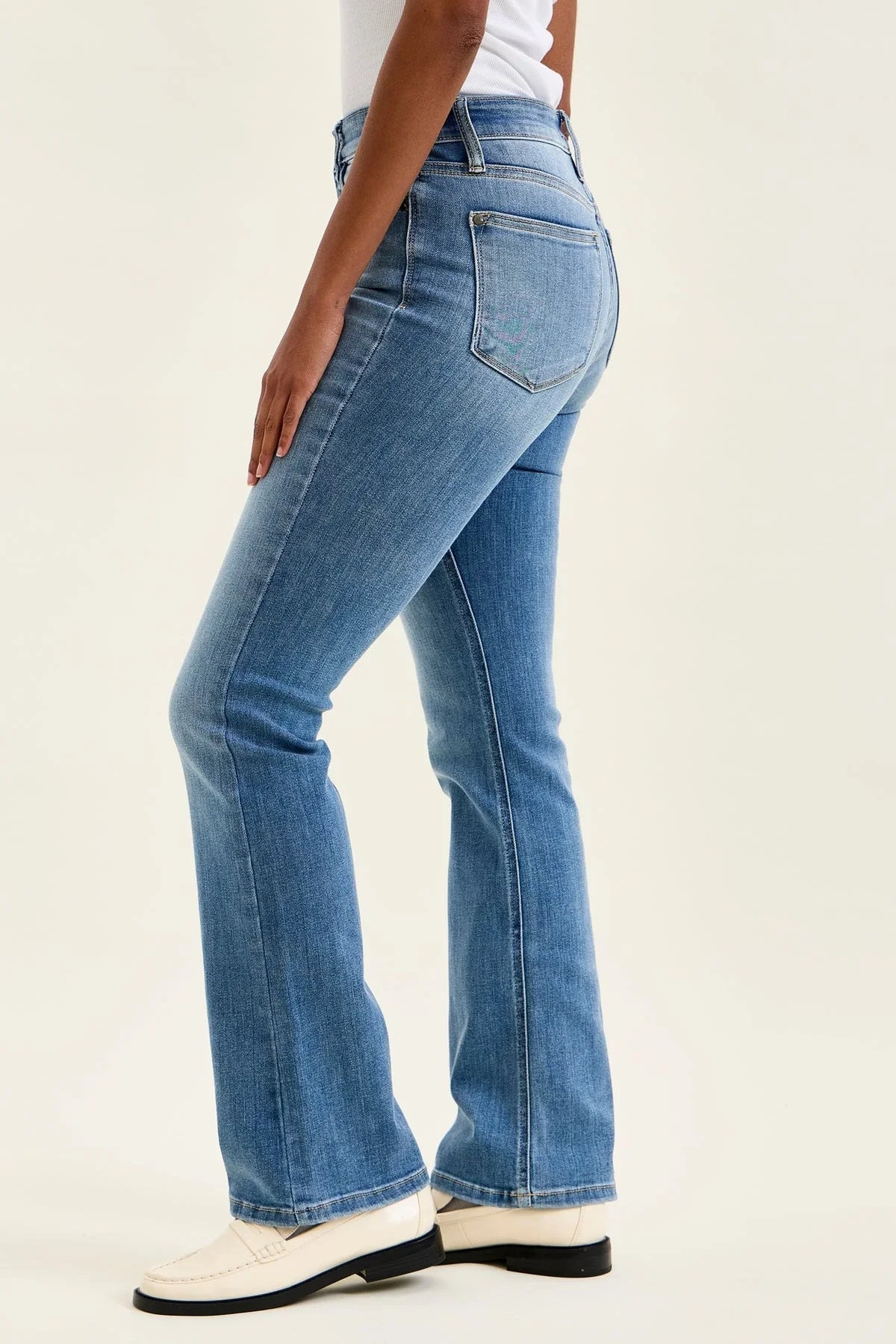 Women's High Waist Wide Leg Jeans