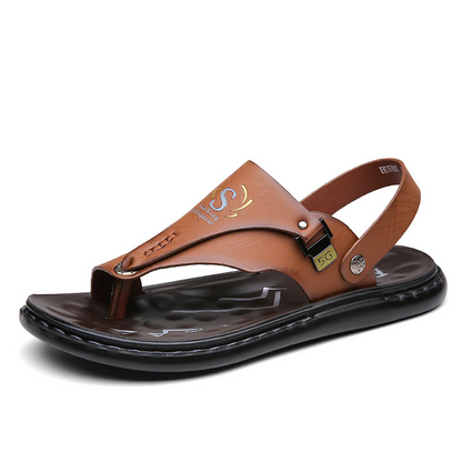 Drift Men’s 2-Way Summer Sandals – Convertible Slides with Adjustable Backstrap